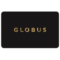 Geschenkkarte Globus black variabel