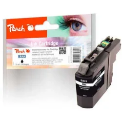 Peach B223 BK Druckerpatrone XL bk ersetzt Brother LC-223BK für z.B. Brother DCPJ 4120 DW, Brother MFCJ 5320 DW, Brother DCPJ 562 DW