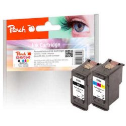 Peach C545 2 Druckköpfe (bk, col) ersetzt Canon PG-545, CL-546, 8286B006 für z.B. Canon Pixma TS 3350, Canon Pixma MG 3051, Canon Pixma MG 2450