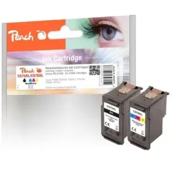 Peach C575 XL 2 Druckköpfe XL (bk, col) ersetzt Canon PG-575XL, CL-576XL für z.B. Canon Pixma TR 4755 i, Canon Pixma TS 3550 i, Canon Pixma TR 4756 i