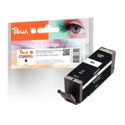 Peach C580 XXLPGBK Druckerpatrone XXL bk ersetzt Canon PGI-580XXLPGBK, 1970C001 für z.B. Canon Pixma TS 8350, Canon Pixma TS 6351 a