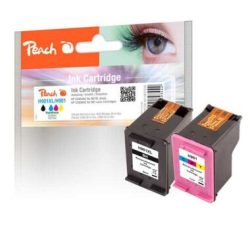 Peach HP 901 XL 2 Druckköpfe XL (bk, col) ersetzt HP No. 901XL, CC654AE, CC656AE für z.B. HP OfficeJet 4500, HP OfficeJet 4500 Wireless