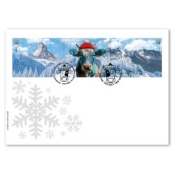 Sonderumschlag Crypto Stamp CHLI 2.0, Blau