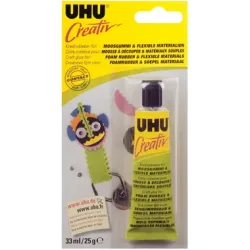 Uhu - Bastelkleber, 33 ml, Transparent