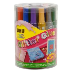 UHU Glitter Glue Dose 76 24 St&uuml;ck