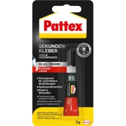 PATTEX Glas Sekundenkleber PSV1C 3g