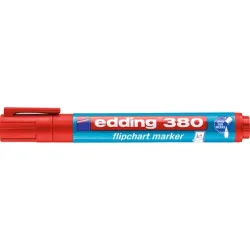 Edding -  Flipchart Marker 1,5-3mm, Rot Bunt