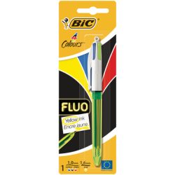 BIC Kugelschreiber 4 Colours Fluo mit