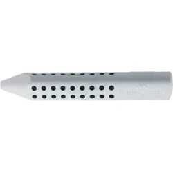 FABER-CASTELL Dreikantradierer GRIP 2001 187100 grau, 14x90x14mm