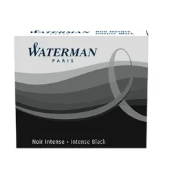 WATERMAN Tintenpatronen S0110940 schwarz 6 St&uuml;ck