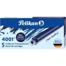 PELIKAN Tinte 4001 GTP/5 310607 blauschwarz 5 St&uuml;ck