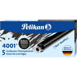 PELIKAN Tinte 4001 GTP/5 310615 brillantschwarz 5 St&uuml;ck