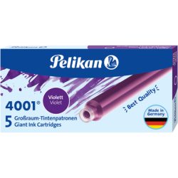 PELIKAN Tinte 4001 GTP/5 310664 violett 5 St&uuml;ck