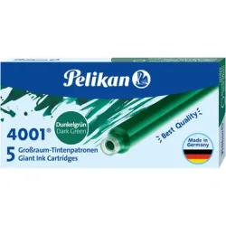 PELIKAN Tintenpatronen GTP/5 300070 gr&uuml;n 5 St&uuml;ck