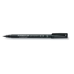 Staedtler Permanentmarker Lumocolor permanent S DRY SAFE Schwarz wasserfest: Ja 313-9