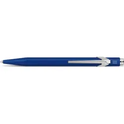 CARAN D'ACHE Kugelschreiber 849 Metall 849.160 blau, refill, Schrift blau