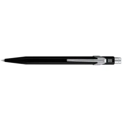CARAN D'ACHE Kugelschreiber 849 Metall 849.009 schwarz, refill, Schrift blau