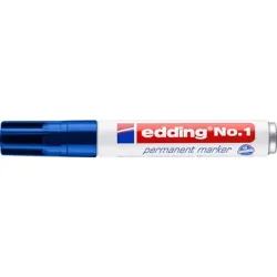 EDDING Permanent Marker No. 1 1-5mm 1-3 blau