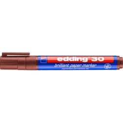 edding Permanent-Marker 30 Braun