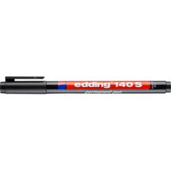 Edding Folienstift 140 S permanent pen super fine Schwarz 4-140001