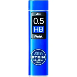 PENTEL Bleistiftmine Ain Stein 0.5mm C275-HBO schwarz/40 St&uuml;ck HB
