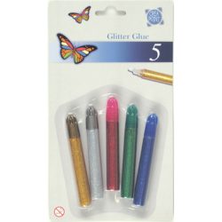 CREA-POINT Glitter Glue 280951 5 Farben