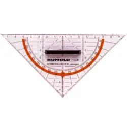 RUMOLD Geodreieck 14cm 1046 abnehmbarer Griff