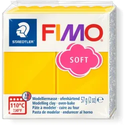 FIMO Knete Soft 57g 8020-16 gelb