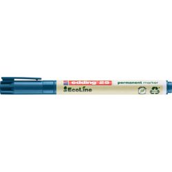 Edding e-25 EcoLine 4-25003 Permanentmarker Blau wasserfest: Ja