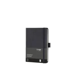 CONCEPTUM Notizbuch A6 CO131 kariert schwarz