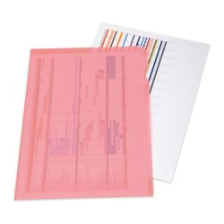 ELCO Sichth&uuml;lle Ordo transparent A4 73696.94 rot 10 St&uuml;ck
