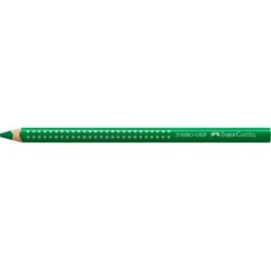 FABER-CASTELL Farbstifte Jumbo Grip 110963 smaragdgr&uuml;n