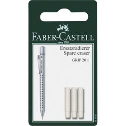 FABER-CASTELL Radierer 131597 Grip 2011 3 St&uuml;ck