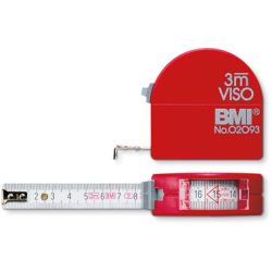 RIEFFEL Rollmeter Innenmass 3m 405/3 VISO rot