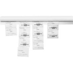 MAGNETOPLAN Catch-Ball Klemmleiste 600mm 21008600 weiss, Kunststoff