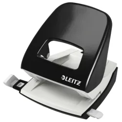 LEITZ B&uuml;rolocher NewNeXXt 5.5mm 50086095 schwarz f. 30 Blatt Blister