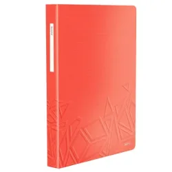 LEITZ Sichtbuch UrbanChic PP A4 46520024 rot 80 H&uuml;llen