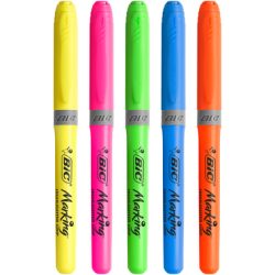 BIC Highlighter Grip 896055 ass. 5 St&uuml;ck