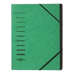 PAGNA Ordnungsmappe 40058-03 gr&uuml;n 7-teilig