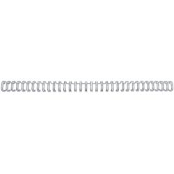 GBC Drahtbinder&uuml;cken 14mm A4 RG810997 silber, 34 Ringe 100 St&uuml;ck