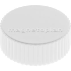 MAGNETOPLAN Magnet Discofix Magnum 1660000 weiss, ca. 2 kg 10 Stk.