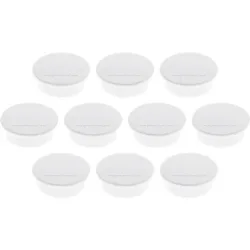 MAGNETOPLAN Magnet Discofix Color 40mm 1662000 weiss, ca. 2.2 kg 10 Stk.