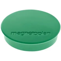 MAGNETOPLAN Magnet Discofix Standard 30mm 1664205 gr&uuml;n, ca. 0.7 kg 10 Stk.