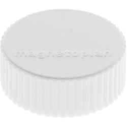 MAGNETOPLAN Haltemagnete Magnum 16600400 weiss, Blister 4 Stk.