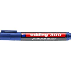 Edding Permanentmarker edding 300 Dunkelblau wasserfest: Ja 4-300003