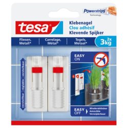 tesa® Klebenagel verstellbar Weiß tesa Inhalt: 1 Pckg.