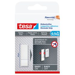 tesa® Klebestreifen Weiß tesa Inhalt: 1 Pckg.