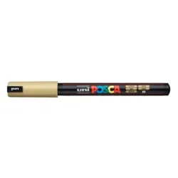 UNI-BALL Posca Fineliner 0,7mm PC-1MR GOLD gold