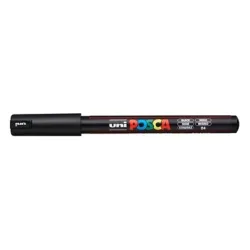 UNI-BALL Posca Fineliner 0,7mm PC-1MR BLACK schwarz