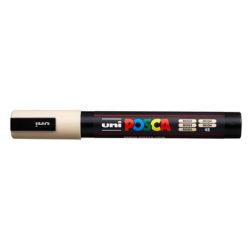 UNI-BALL Posca Marker 1,8-2,5mm PC-5M BEIGE beige, Rundspitze